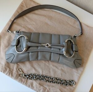 Lambskin Horsbit Shoulder Bag
